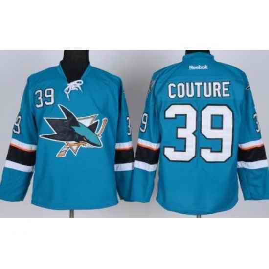 San Jose Sharks 39 Logan Couture Green NHL Jersey New Style